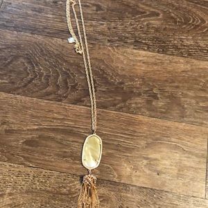 Kendra Scott long necklace (Rosegold!)